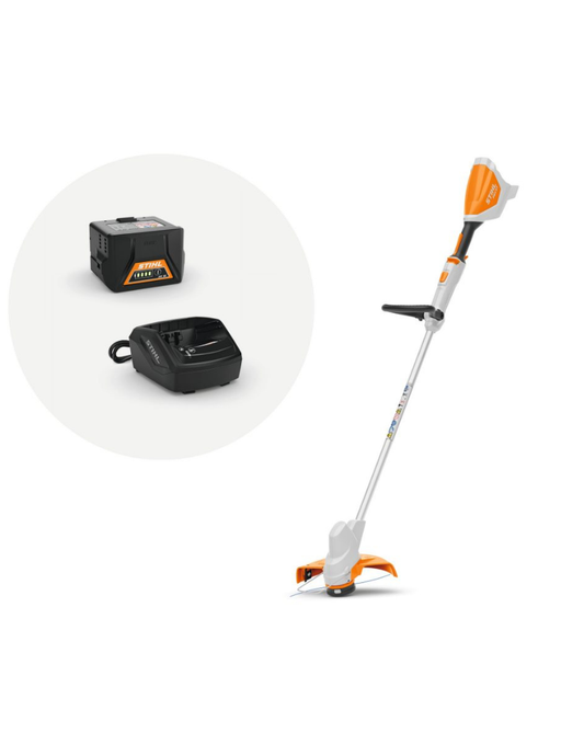 STIHL Tagliabordi FSA 57 + con batteria AK 10 e caricatore AL 101