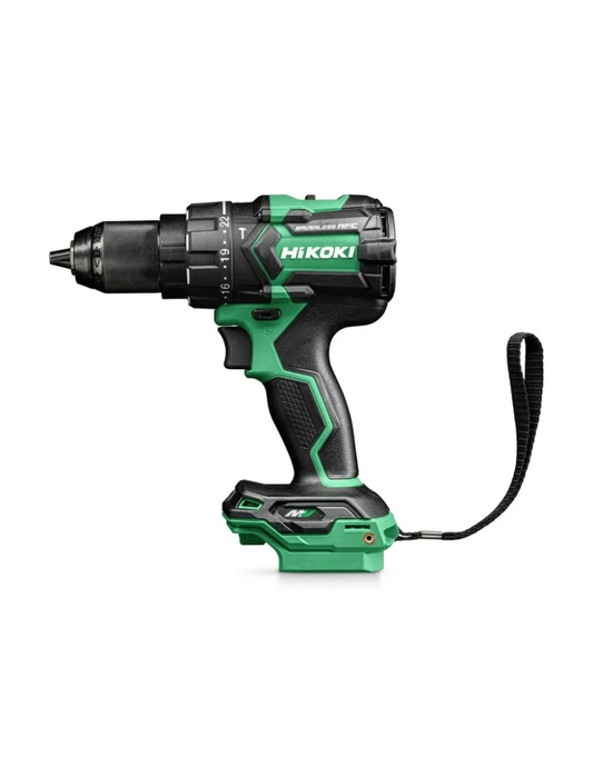 HIKOKI Trapano avvitatore con percussione - 36 V Multi Volt - Brushless (Solo corpo macchina)