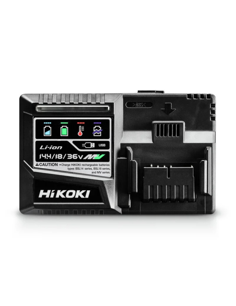 HIKOKI Caricabatteria rapido per batterie 14,4 V - 18 V