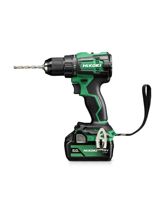 HIKOKI Trapano avvitatore  DV18DEWFZ +2 Batterie 5Ah 18V + Caricabatterie