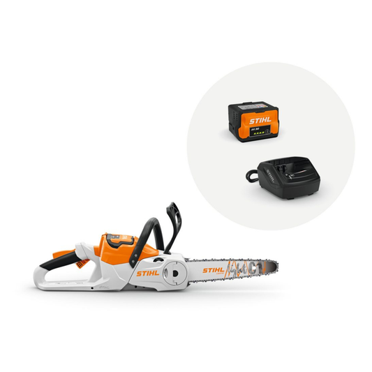 STIHL Motosega MSA 70 C-B con batteria AK 30 e caricatore AL 101
