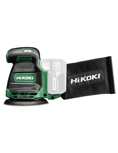 HIKOKI Levigatrice roto-orbitale a batteria SV1813DAW2Z - 18 V - versione solo corpo macchina