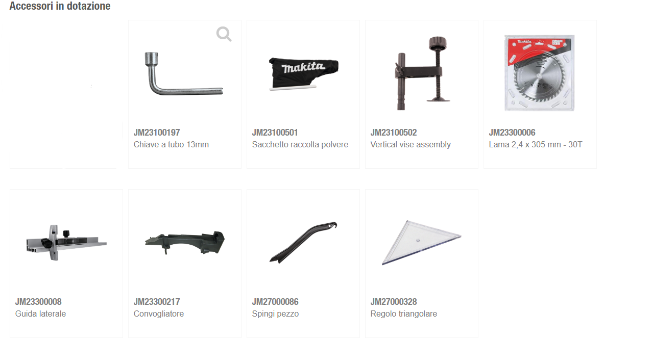 MAKITA Sega da banco con pianetto