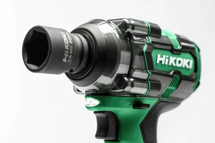 HIKOKI Avvitatore ad impulsi a batteria WR18DHWPZ +2 Batterie 18V 5Ah + Caricabatterie