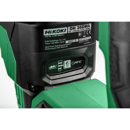 HIKOKI Martello combinato a batteria SDS-max DH36DMAW2Z - versione solo corpo macchina