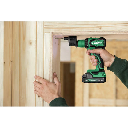 HIKOKI Trapano avvitatore a batteria DS18DDQWRZ +2 Batterie + Accessori