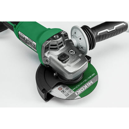 HIKOKI Smerigliatrice a batteria G1813DVEWQZ + 2 Batterie 18V 5Ah + Caricabatterie