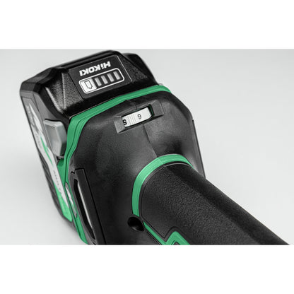 HIKOKI Smerigliatrice a batteria G1813DVEWQZ + 2 Batterie 18V 5Ah + Caricabatterie
