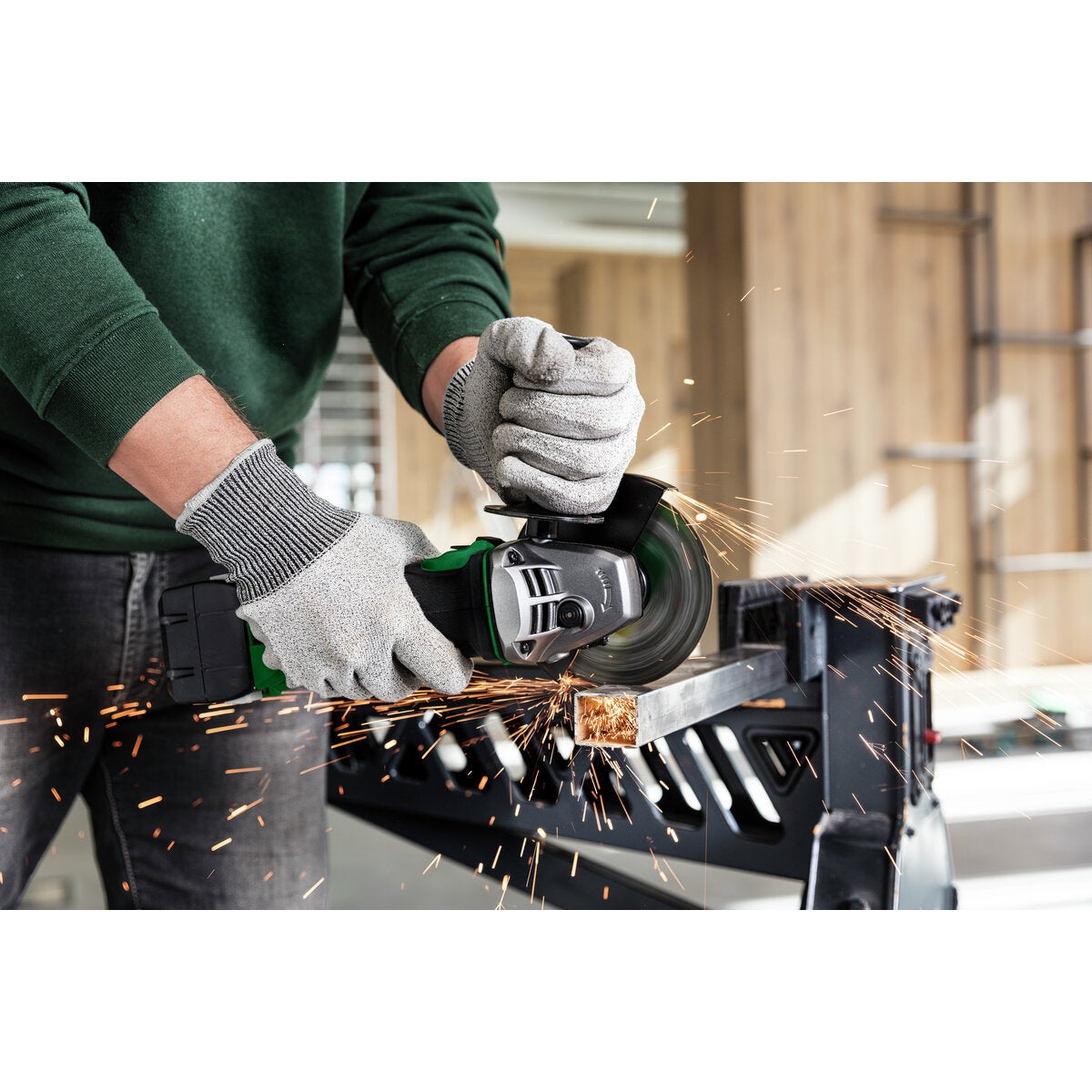 HIKOKI Smerigliatrice a batteria G18DSL2W2Z - versione solo corpo macchina