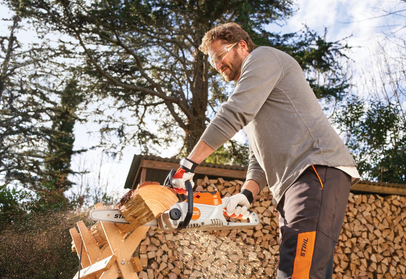 STIHL motosega MSA 70 + 2 AK30 + AL 101