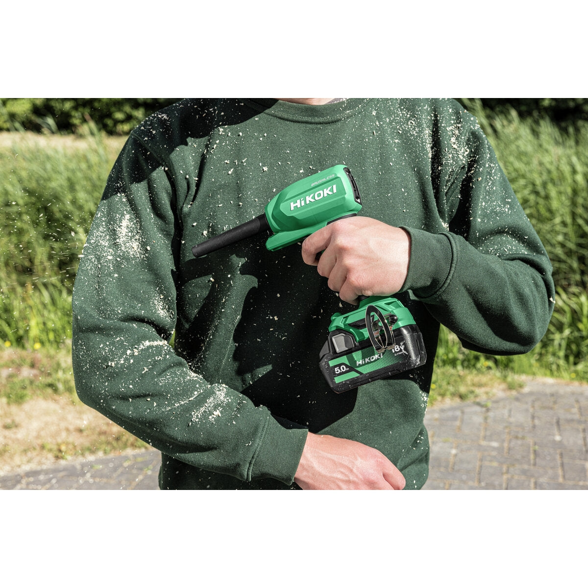 HIKOKI Soffiatore a batteria RA18DAW4Z - versione solo corpo macchina
