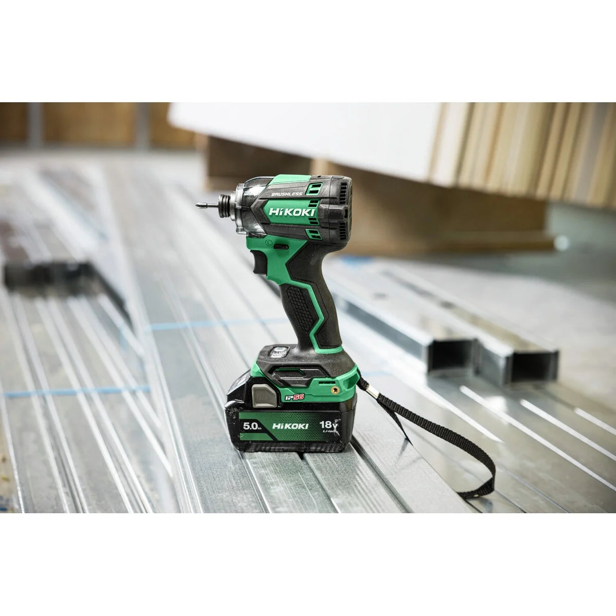 HIKOKI Avvitatore ad impulsi a batteria WH18DC - Solo corpo macchina