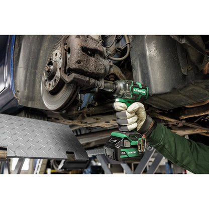 HIKOKI Avvitatore ad impulsi a batteria WR18DHWPZ +2 Batterie 18V 5Ah + Caricabatterie